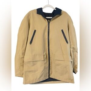 VTG -LONDON FOG  Tan Jacket with Navy Accents